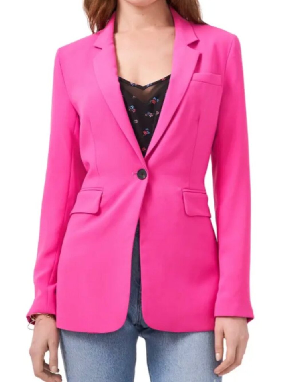 1STATE Pink Blazer Size 2